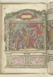 Scene with Allegorical Representation at the Grote Markt, 1578