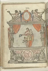 Scene with personification of Love (Charity), 1578