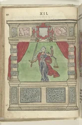 Scene with Personification of Justice (Justitia), 1578