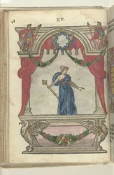 Scene with Personification of Providence (Providentia), 1578