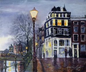 At Dusk, Amsterdam