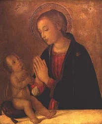 The Madonna Adoring the Child