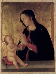 The Virgin Adoring the Child Altarpiece