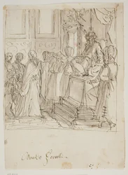 An Ambassador of the Barbarigo Family Received in Audience by an Oriental Sovereign