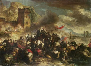 Cavalry Skirmishes Between Crusaders and Turks