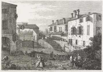 Views: The Canal Lock at Dolo, 1735-1746