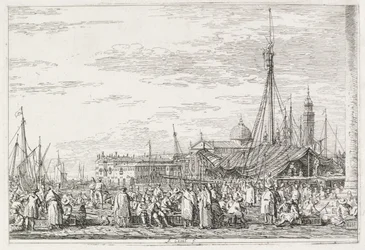 Views: The Market on the Molo, 1735-1746