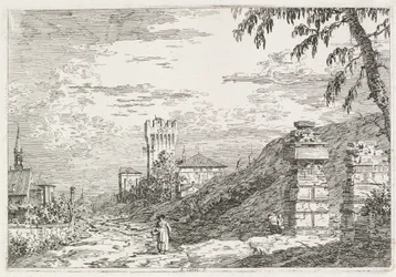 Views: Two Ruined Pillars, 1735-1746