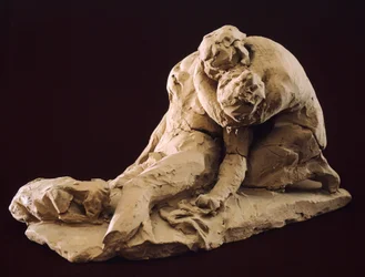 Venus and Adonis by Antonio Canova, Model in Clay