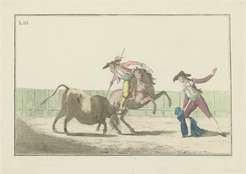 Plate III, from the series Collection of the Main Actions in a Bullfight