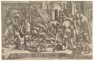 Burning of a Corpse