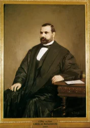 Portrait of Nicolas Maria Rivero (1814-1878), Spanish politician and leader of the Democratic Party