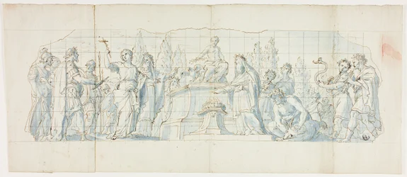 Saint Bibiana Refusing to Sacrifice to Jupiter