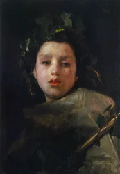 Bacchus as boy