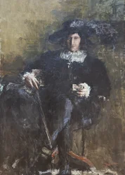 Seated Musketeer