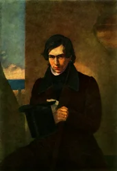 Portrait of the Poet Nestor Vasilyevich Kukolnik, 1836, 1965