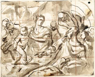 The Boy Moses Stepping on Pharaoh’s Crown