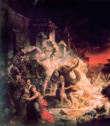 The Last Day of Pompeii (Detail), 1833