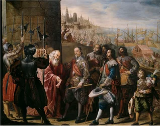 The Relief of Genoa by the 2nd Marquis of Santa Cruz