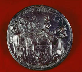 Medal depicting John Paleologus VIII (d.1448)