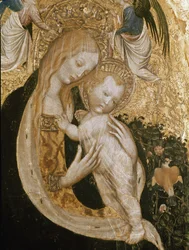 Virgin with quail