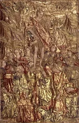 St. John the Baptist Preaching to the Multitude, tapestry depicting scenes from the life of the saint