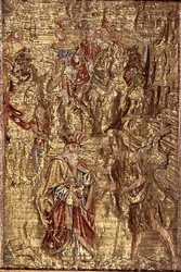 The Meeting Between St. John the Baptist and the High Priest, tapestry depicting scenes from the life of the saint