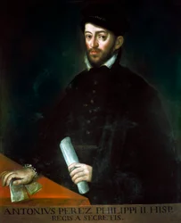 Portrait of Antonio Perez, Spanish Politician