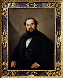 Portrait of Giuseppe Viti, Italian traveler and trader