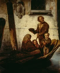 A family of commoners in a boat