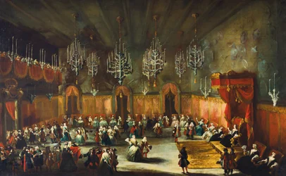Ball in Honor of Anna Maria Luisa de Medici, Electress of the Palatinate