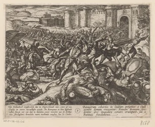 The Romans are defeated by the Dutch troops at Bonn