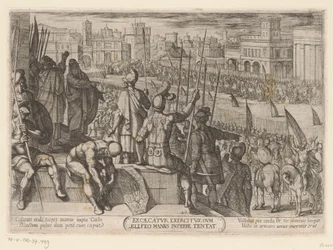 Elisha Brings the Blinded Syrian Army to the King of Israel