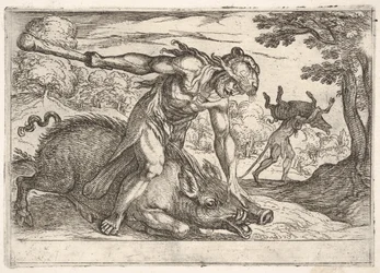 Hercules and the Boar of Erymanthus