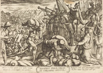 Josaphat Thanking God for His Victory