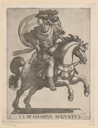 Emperor Vespasian on Horseback (series title)