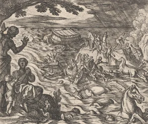 Plate 7: The Flood, from Ovid