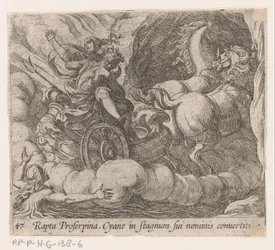 Pluto Leading Proserpina Past the Nymph Cyane (Metamorphoses of Ovid)