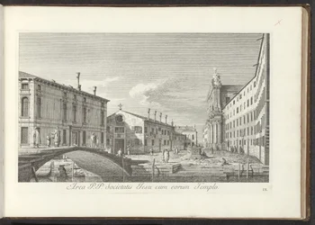 View of Campo dei Gesuiti in Venice