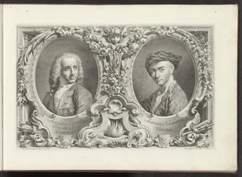 Portraits of Artists Canaletto and Antonio Visentini