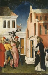 Saint Peter Martyr Exorcising a Woman Possessed by a Devil