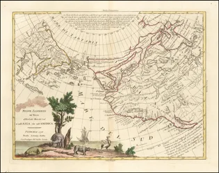 1776 Map - New Discoveries of the Russians in the North of the South Sea in Asia and America