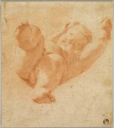 Foreshortened Putto