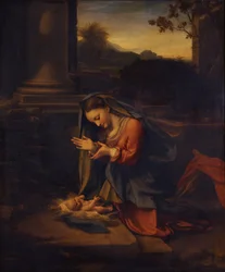 Madonna Adoring the Child