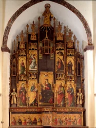 Polyptych of the Poem of Redemption and Coronation of the Virgin Mary