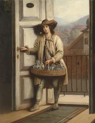 Slovak Glass Seller