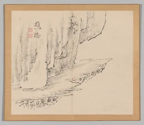 Double Album of Landscape Studies after Ikeno Taiga, Volume 1 Leaf 31