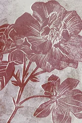 Rustic Maroon Blooms