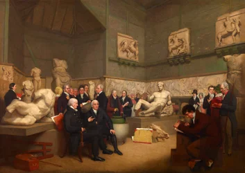 The Trustees in the Temporary Elgin Room, 1819