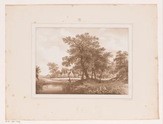 View of a Country Road and a Ditch